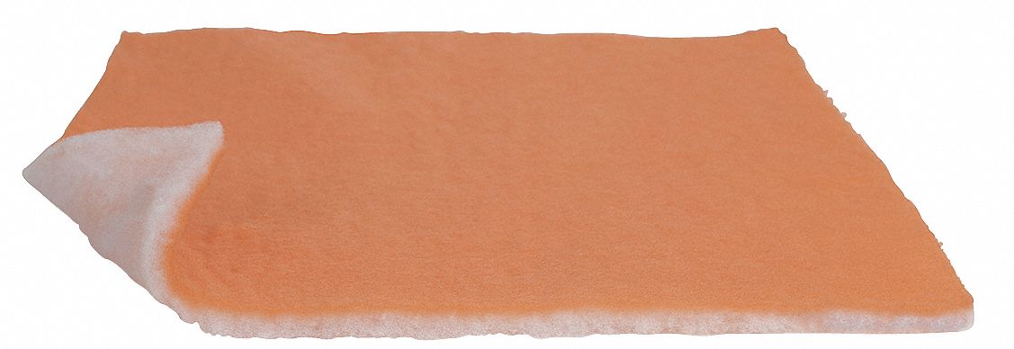 Filter Media Pad, Polyester, 20 In. H