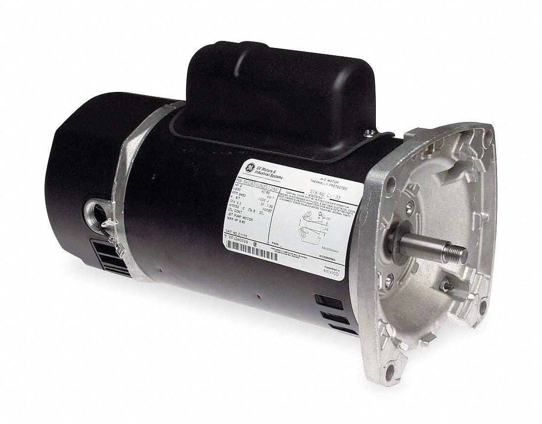 Pump Motor, 2 HP, 3450, 230 V, 56Y, ODP