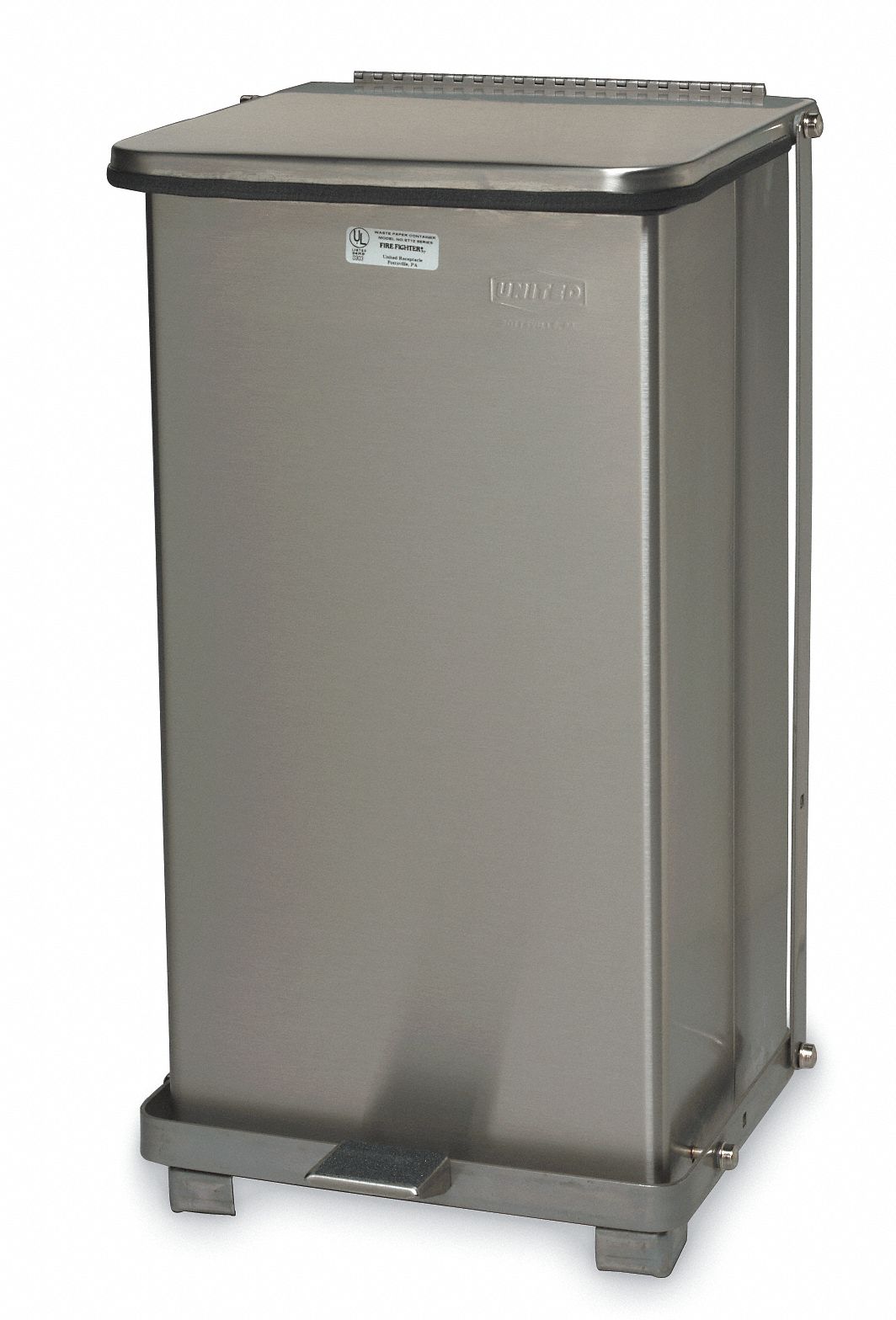 Waste Container, 23 In. H, 12 In. W