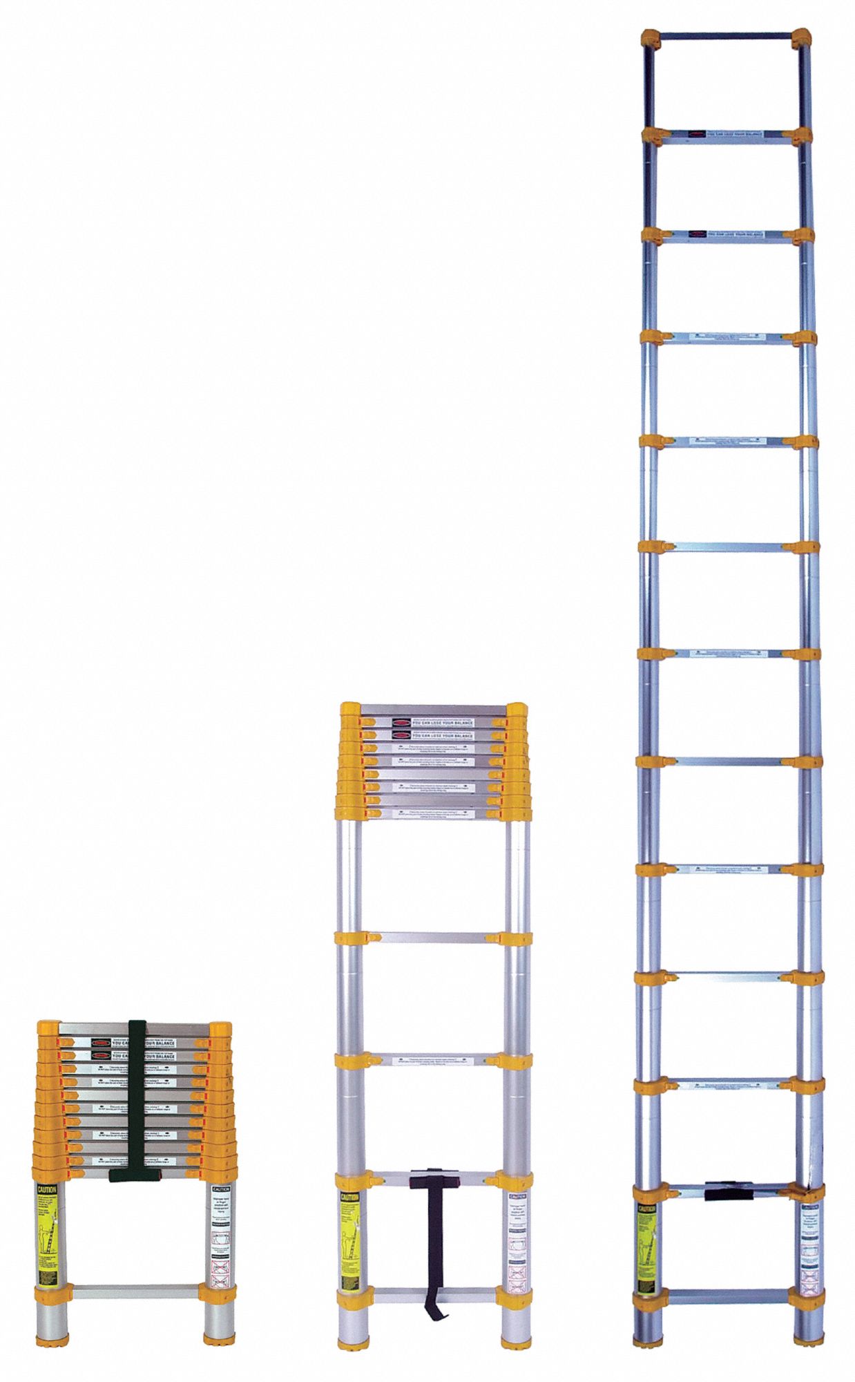 Telescoping Ladder, , II, Aluminum