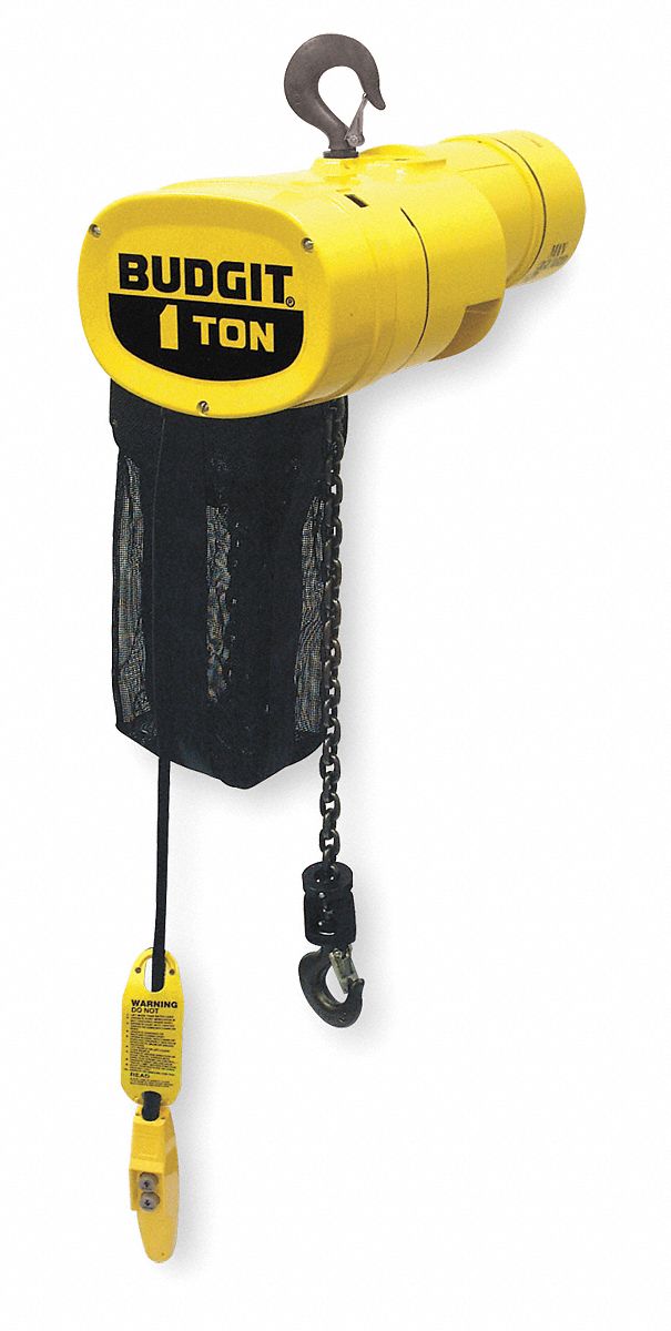 Electric Chain Hoist, 2000 lb., 115/230V
