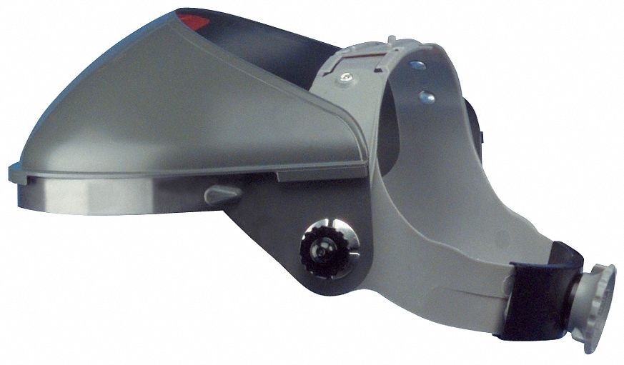 Headgear, Ratchet, Gray, 4In. Crown