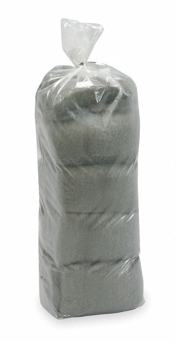 Industrial Grade Steel Wool, Medium, PK16
