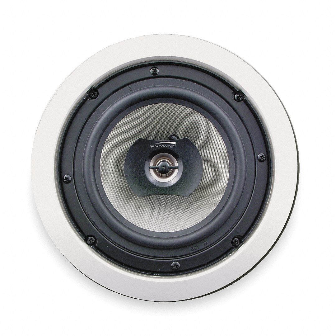 Speakers, 5 1/4 In, In-Ceiling, PK 2