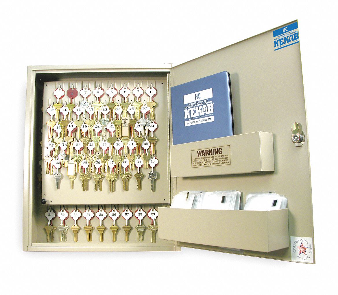 Two Tag Key Cabinet, 240 Key Capacity