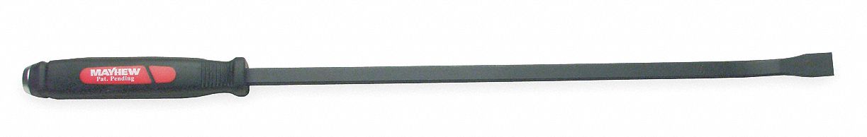 Pry Bar, 25 In, Ergonomic Handle