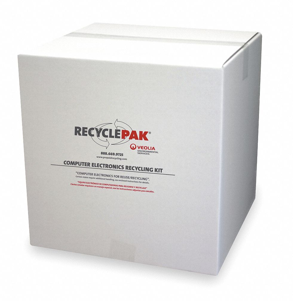 Electronics Recycling Kit, Box, Large