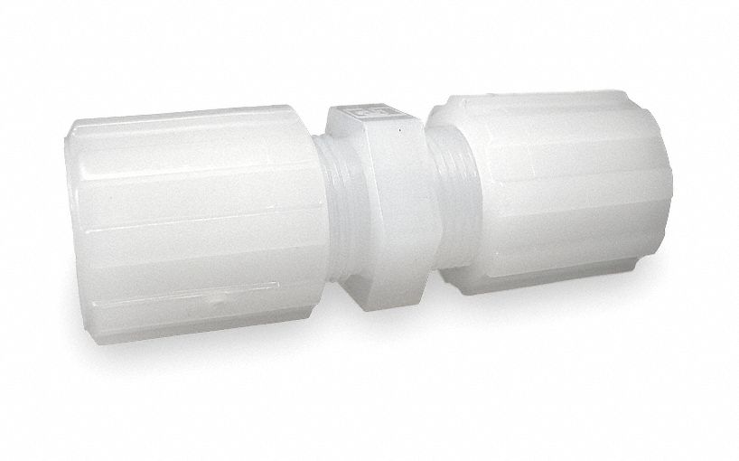 Straight Connector, 1/4 In Tube Sz