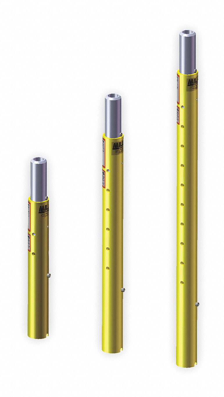 DuraHoist Lower Mast Extension, 45 In