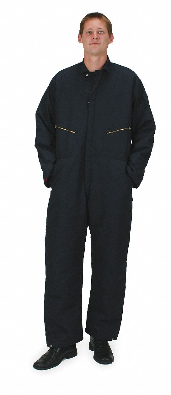 Coverall, Chest 56In., Navy