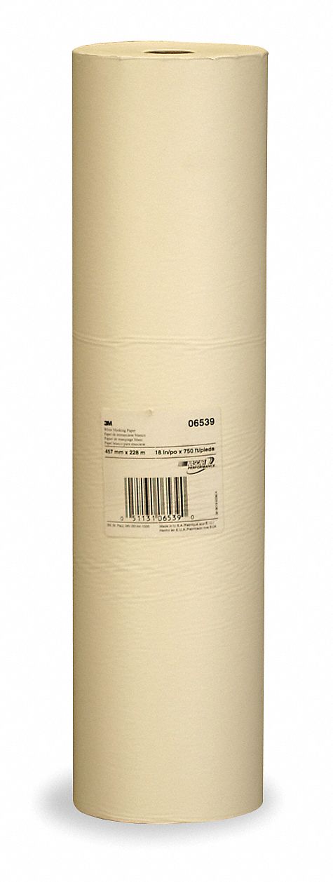Specialty Coated Masking Paper, White