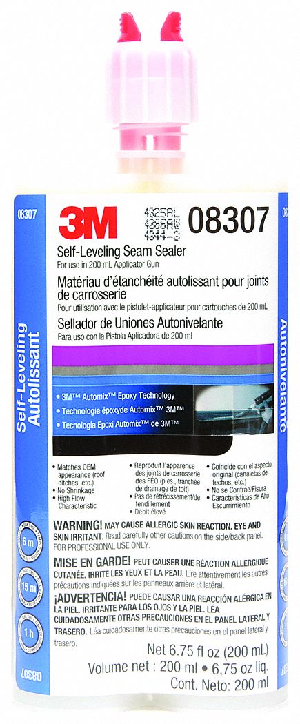 Seam Sealer, Self Leveling