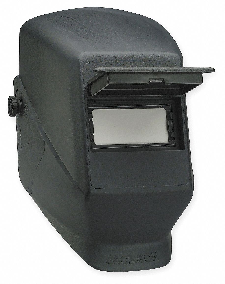 Weld Helmet, Black, Shade 10 Lens