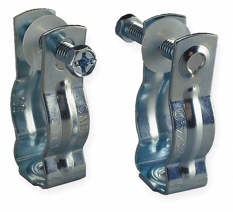Conduit Clamp, Screw On, 1 In