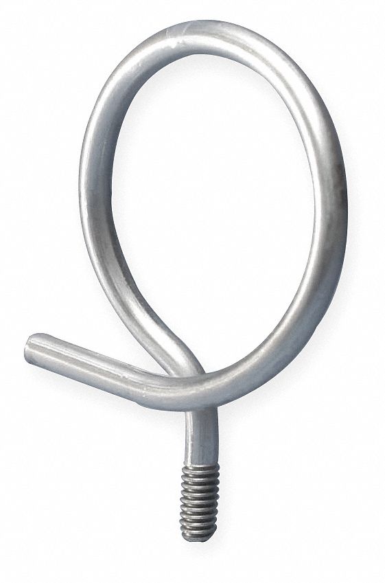 Bridle Ring, Dia 1 1/4 In, Thread 1/4-20