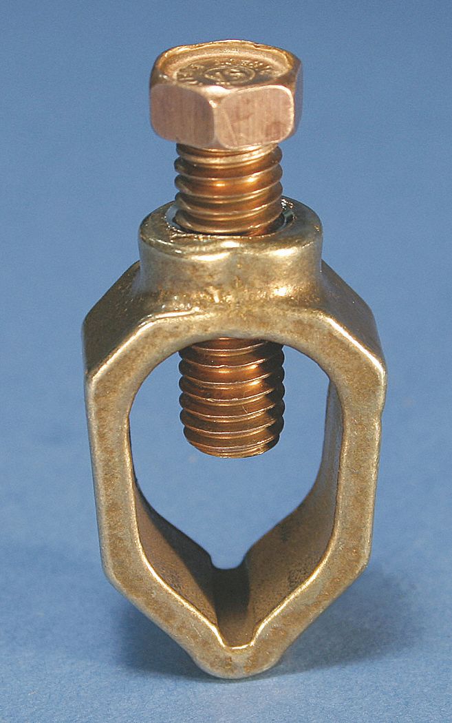 Ground Rod Clamp, Rod Dia 3/4 In