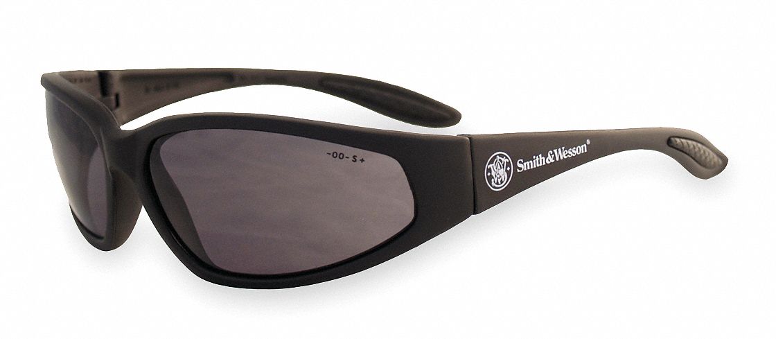 Safety Glasses, Smoke, Scratch-Resistant