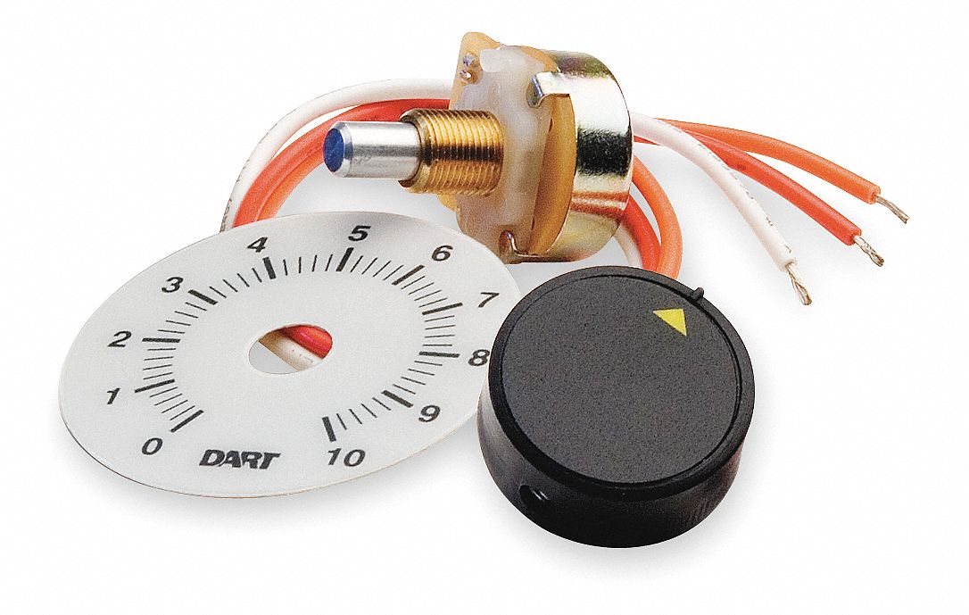 Potentiometer, 5K Ohm, 8 3/4 In Leads