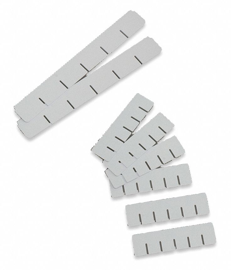 Drawer Divider Kit, 3 In. H, Clear