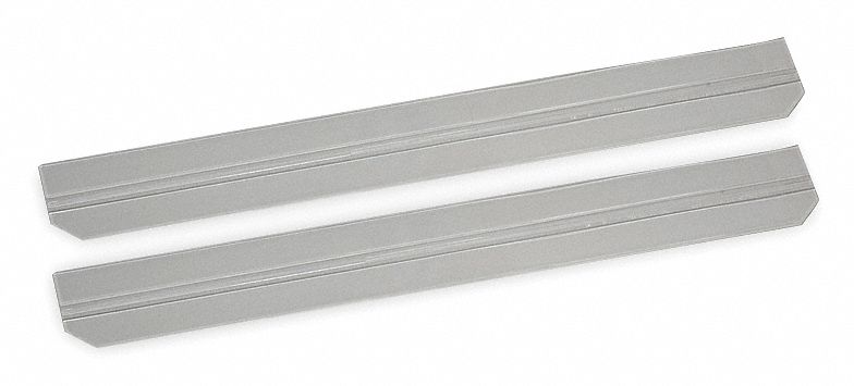 Long Drawer Dividers, 2-1/4 In H, Clr, PK2