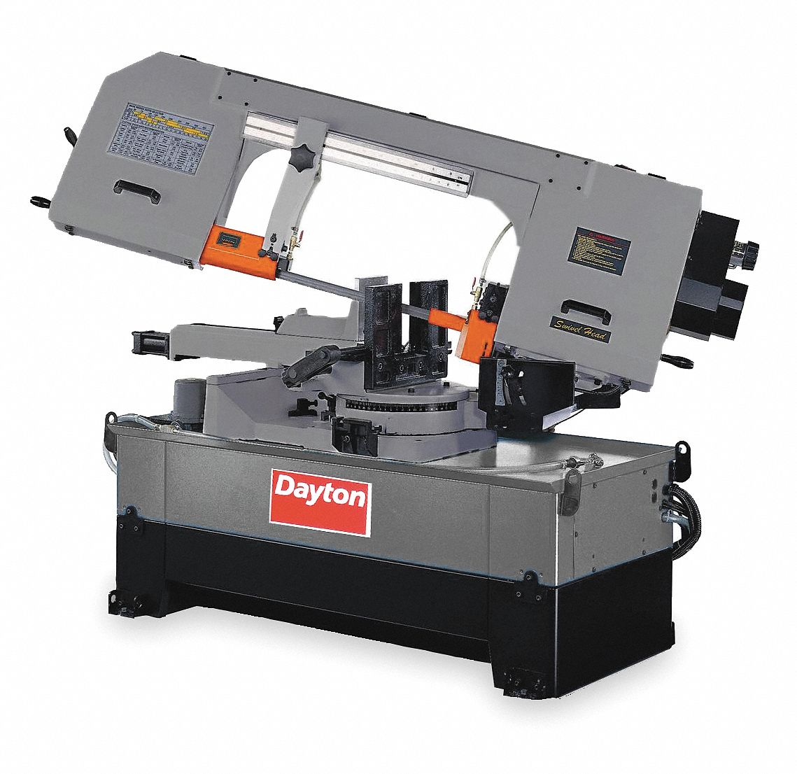 Horizontal Band Saw, Wet, 230V, 2 HP