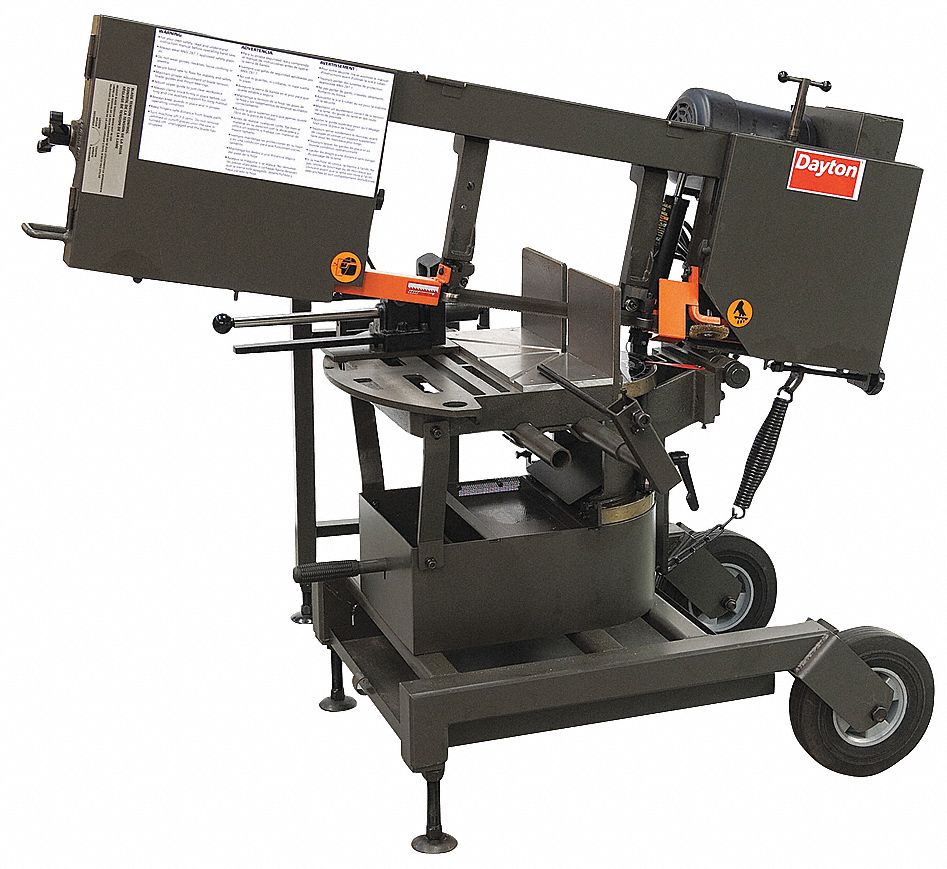 Vertical Miter Band Saw, Dry, 115/230V, 1HP