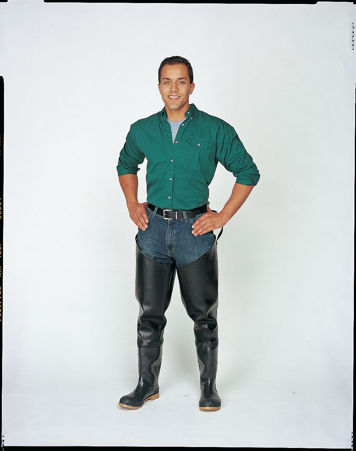 Roll Down Hip Waders, Mens, Size 13, PR 1