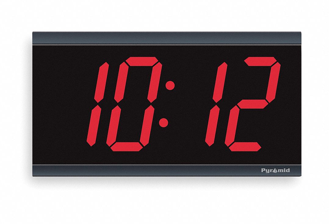 Digital Clock, 915MHz RF, 4In Readout