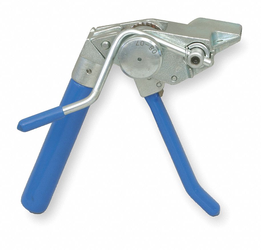 Band Clamp Tool, 3/16 - 3/4 In Cap