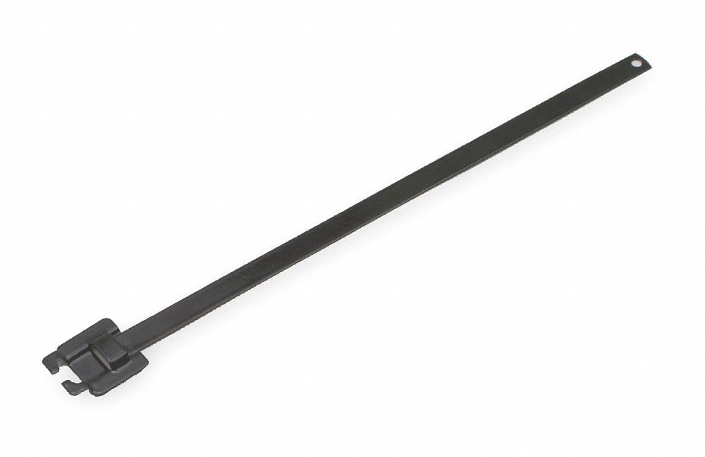 Tie, Coated SS, 3/8 x 18 In, PK 50