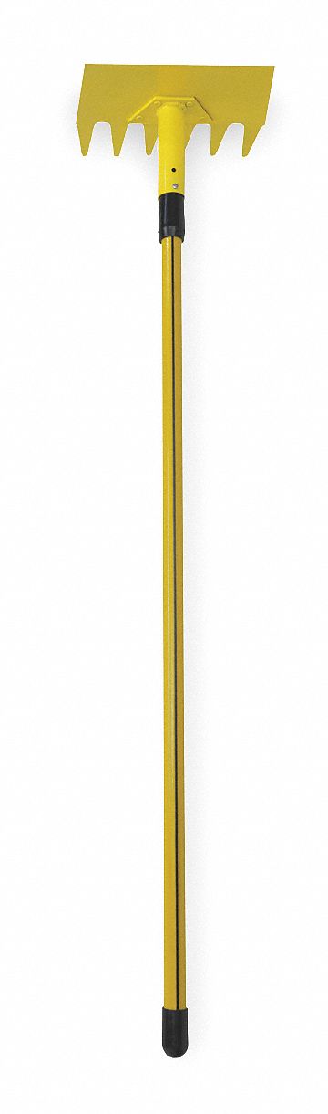 Hoe/Rake Combo Tool, Ergonomic Handl, 48In