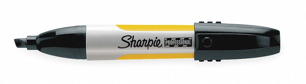 Permanent Marker, Chisel, Black