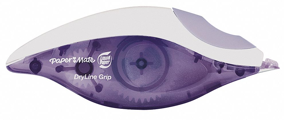 Correction Tape, Grip, 1/5W, PK2