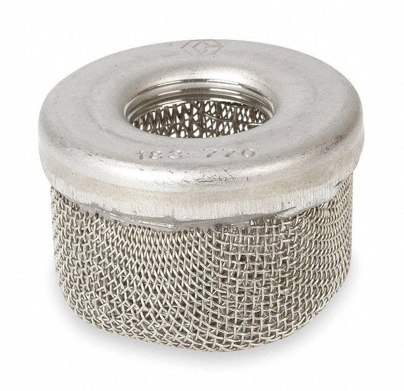 Inlet Strainer, 1 In, Double Screen