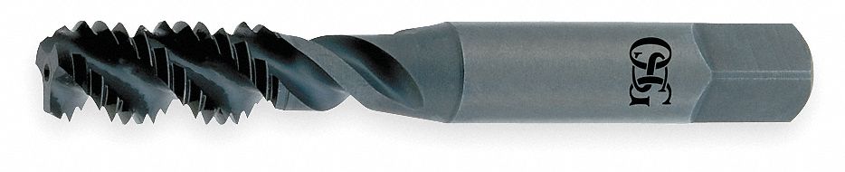 Spiral Flute Tap, Bottom, Bright, 5/16-24