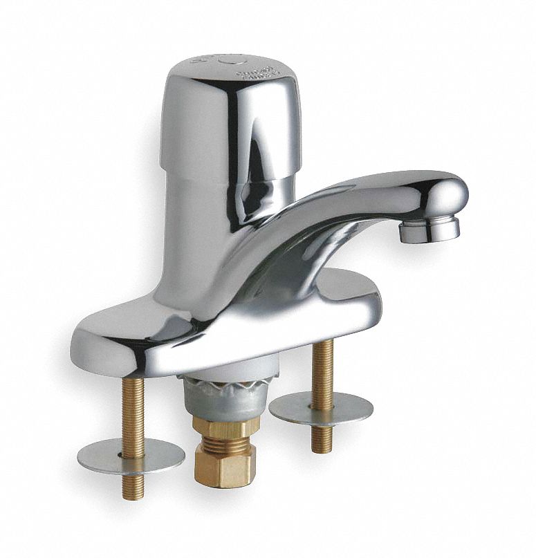 Lavatory Faucet, Metering, 1H Push