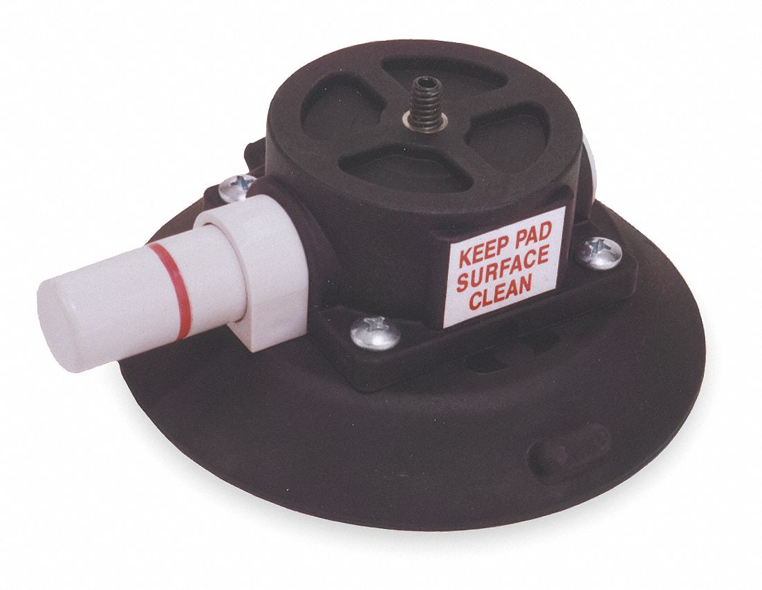 Suction Cup Mount, 4.5 In Dia, 1/4-20
