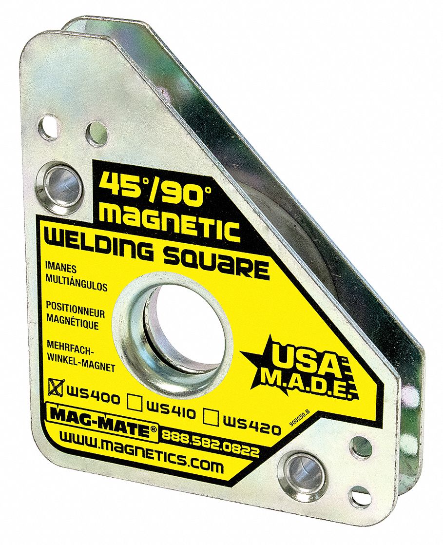 Magnetic Welding Square, 3 3/4x4 3/8x3/4