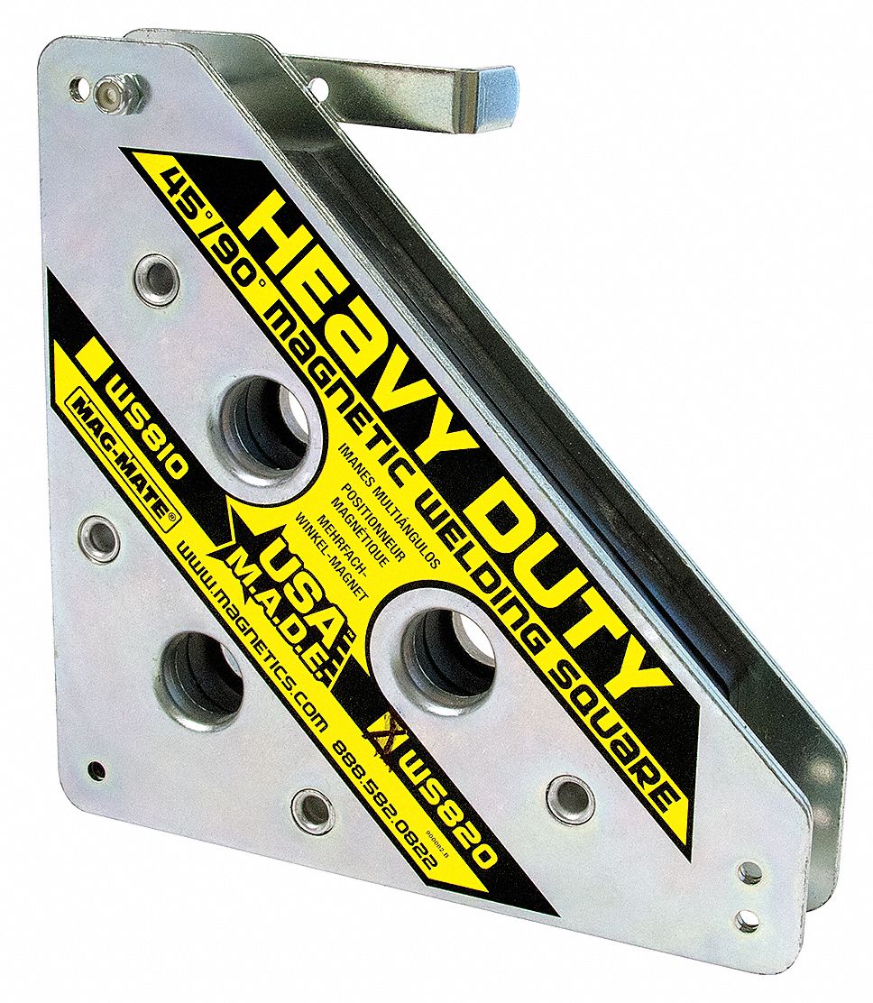 Magnetic Welding Square, 8x8x1 5/8