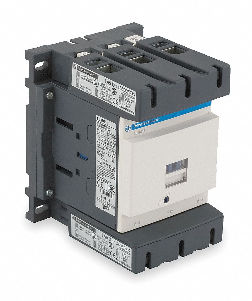 IEC Contactor, 24VAC, 150A, Open, 3P