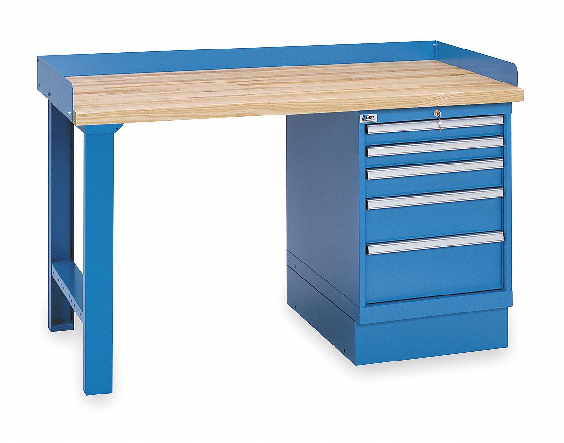 Industrial Workbench, 72Wx30Dx35-1/4In H