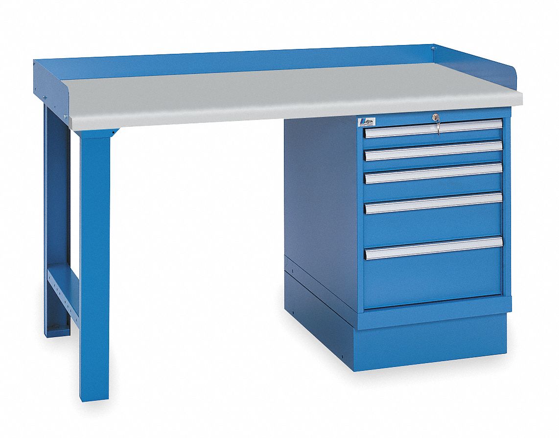 Industrial Workbench, 60Wx30Dx35-1/4In H