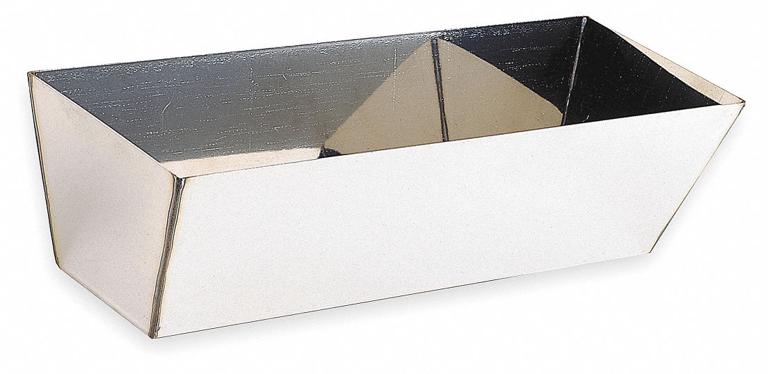 Mud Pan, SS, 12 1/2 x 2 7/8 In