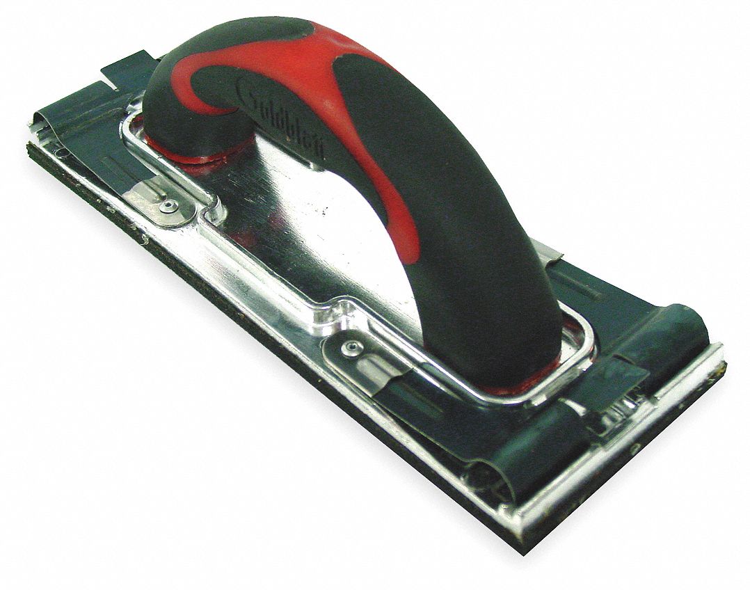 Hand Sander, 9 x 3 1/4 In
