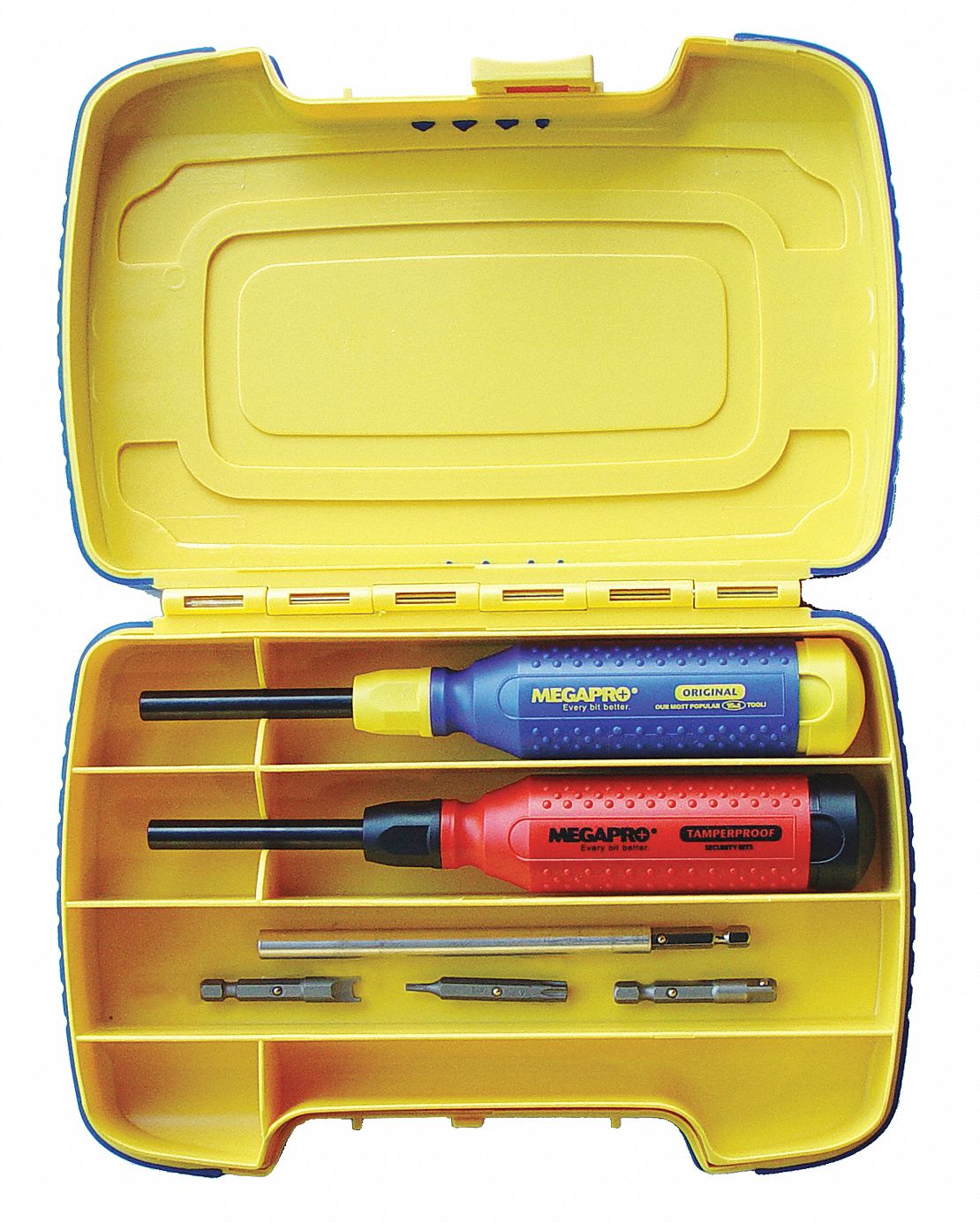 Multi-Bit Screwdriver, Quick Lock