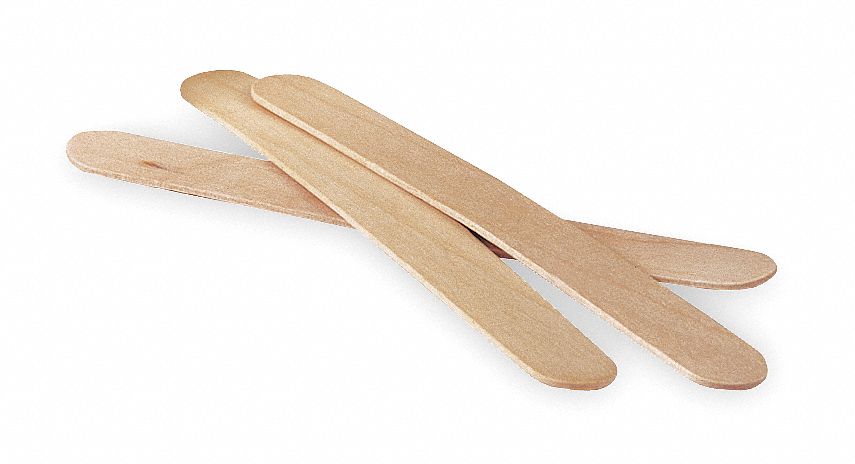Tongue Depressors, Wood, Pk 500