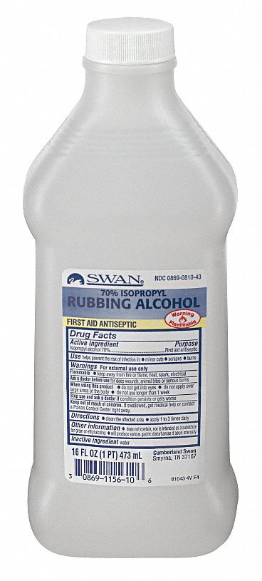 Isopropyl Rubbing Alcohol, 16 Oz.