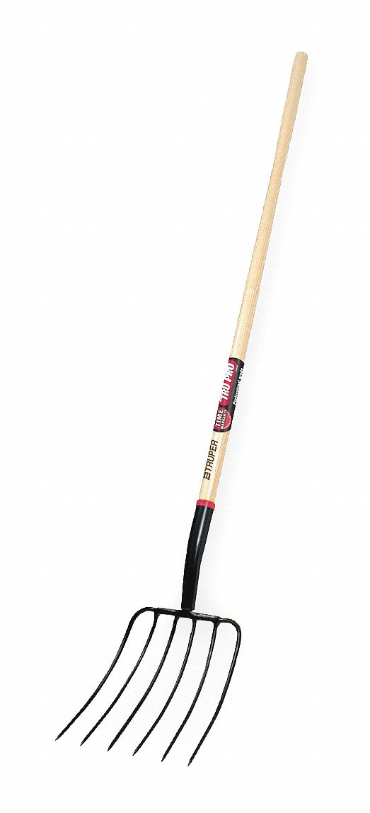 Wood Manure Fork, 13-3/4 In