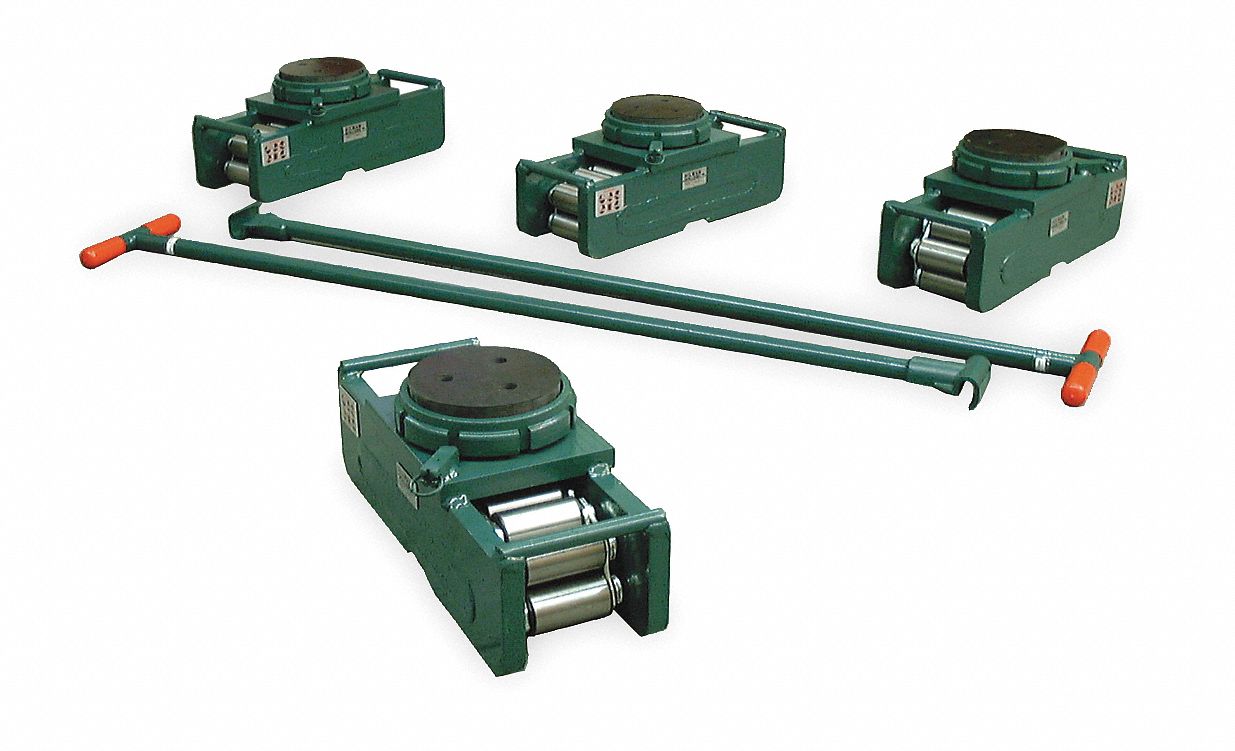 Equipment Roller Kit, 400, 000 lb., Swivel
