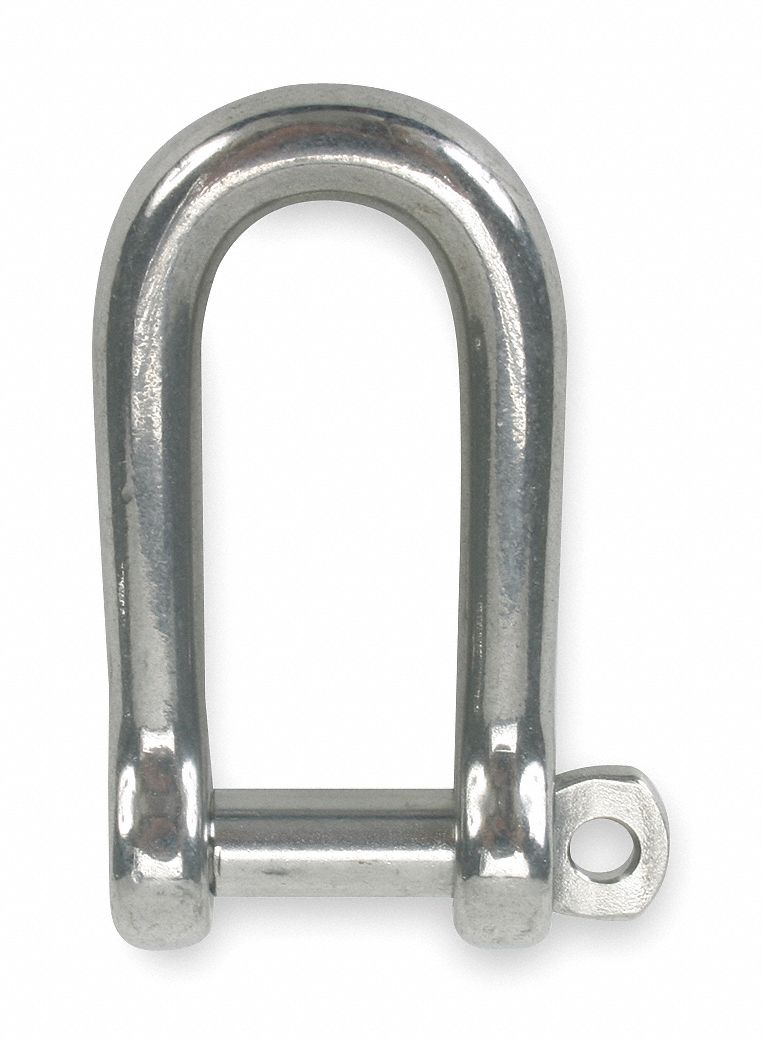 Screw Pin Shackle, Body, 3000 Lb, 7/16 In